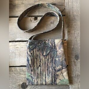 Handmade Realtree Camo Crossbody Bag 10 x 11